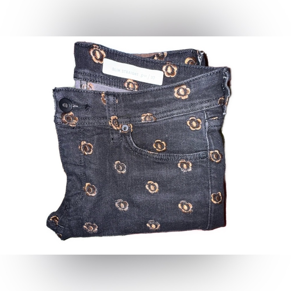 Anthropologie Pilcro and the Letterpress Slim Straight Jeans – Size 27 - Picture 7 of 10